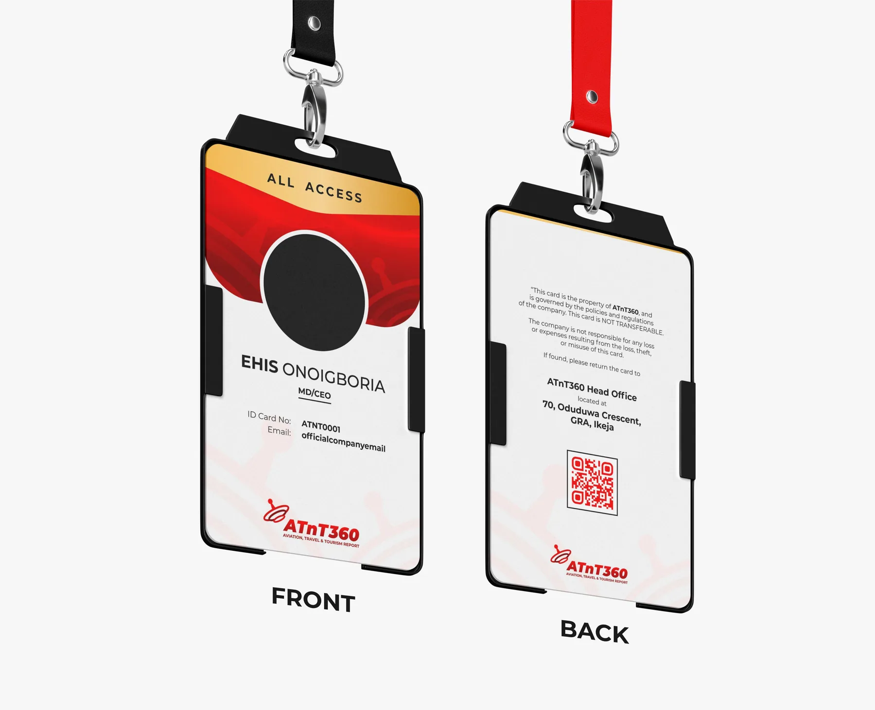 ATnT360 ID card